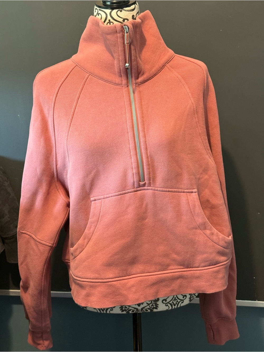 Lululemon Scuba Oversized Funnel Neck Shirt
